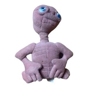ET The Extraterrestrial 8" Plush stuffed Figure Universal Studios Vintage